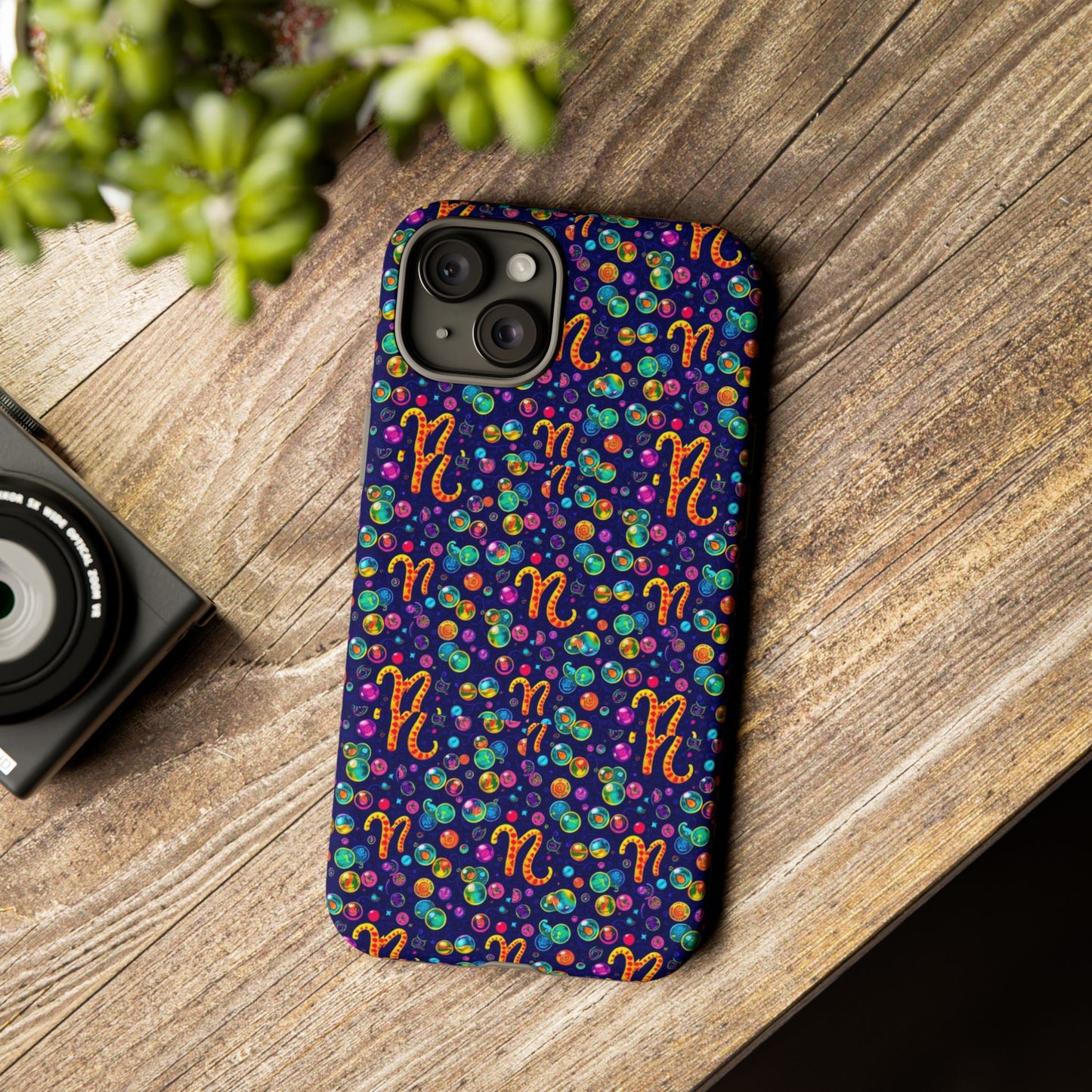 Tough Cases, Aquarius, Zodiac, Bubble Pattern