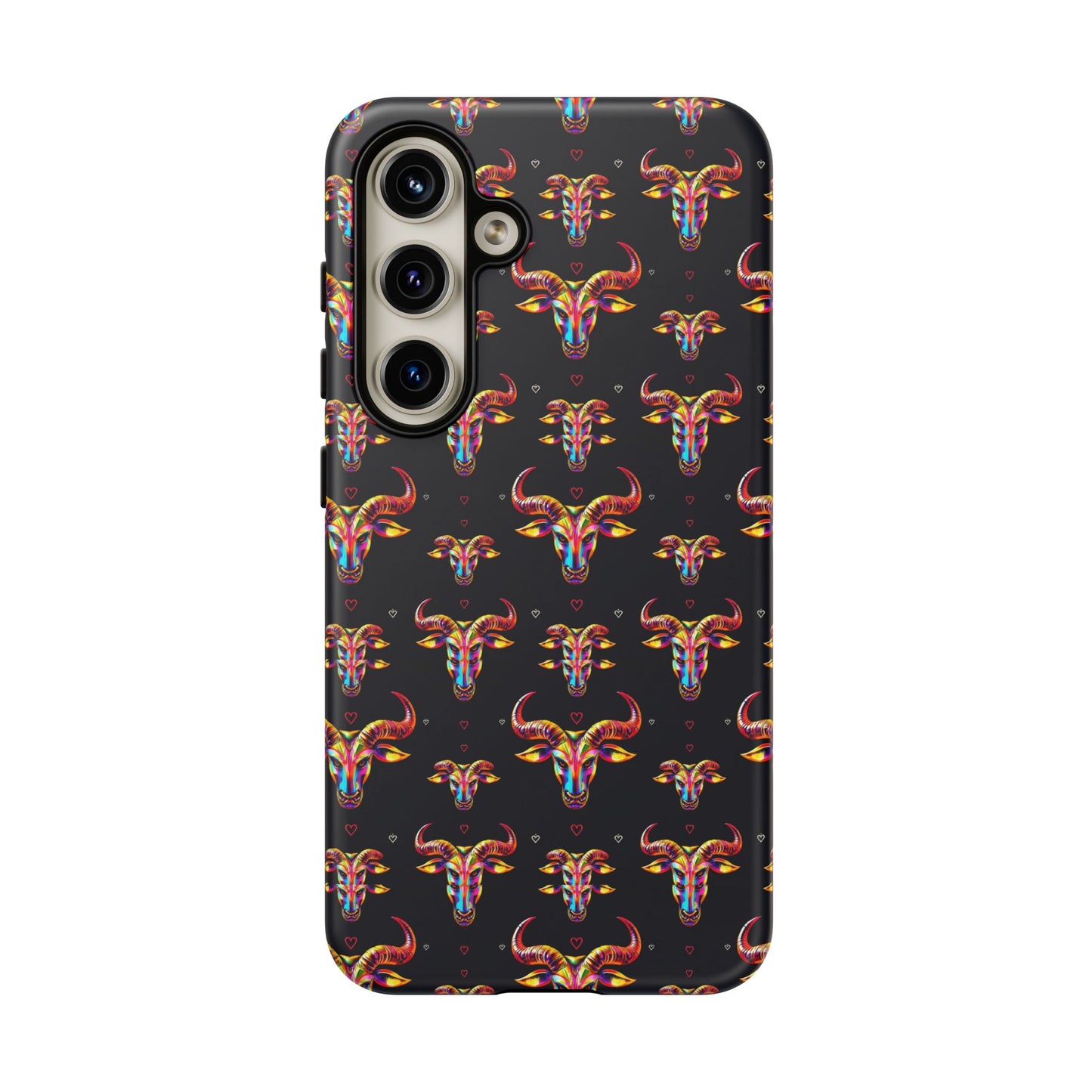 Tough Cases, Taurus, Zodiac, Metal Pattern