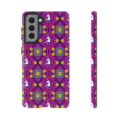 Tough Cases, Capricorn, Zodiac, Flower Pattern