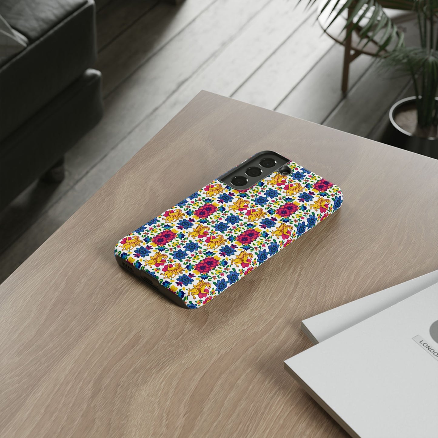 Tough Cases, Gemini, Zodiac, Flower Pattern