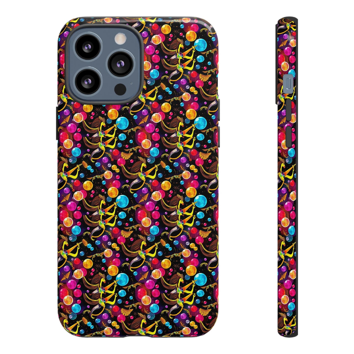 Tough Cases, Sagittarius, Zodiac v1, Bubble Pattern