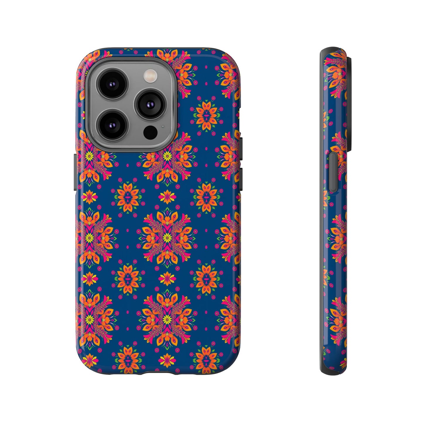 Tough Cases, Gemini, Zodiac v2, Flower Pattern