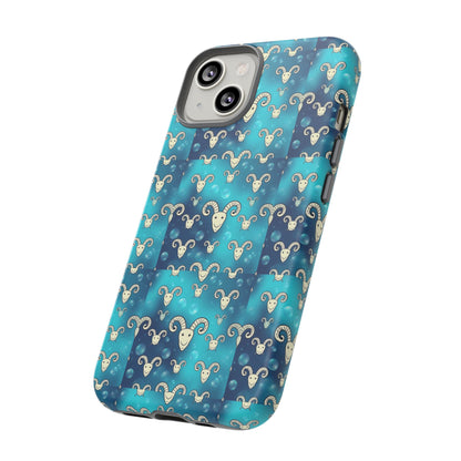 Tough Cases, Aries, Zodiac v1, Bubble Pattern