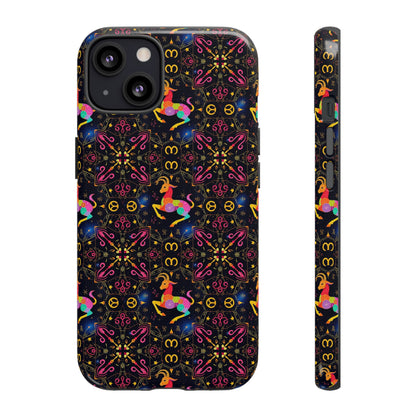 Tough Cases, Capricorn, Zodiac v2, Metal Pattern