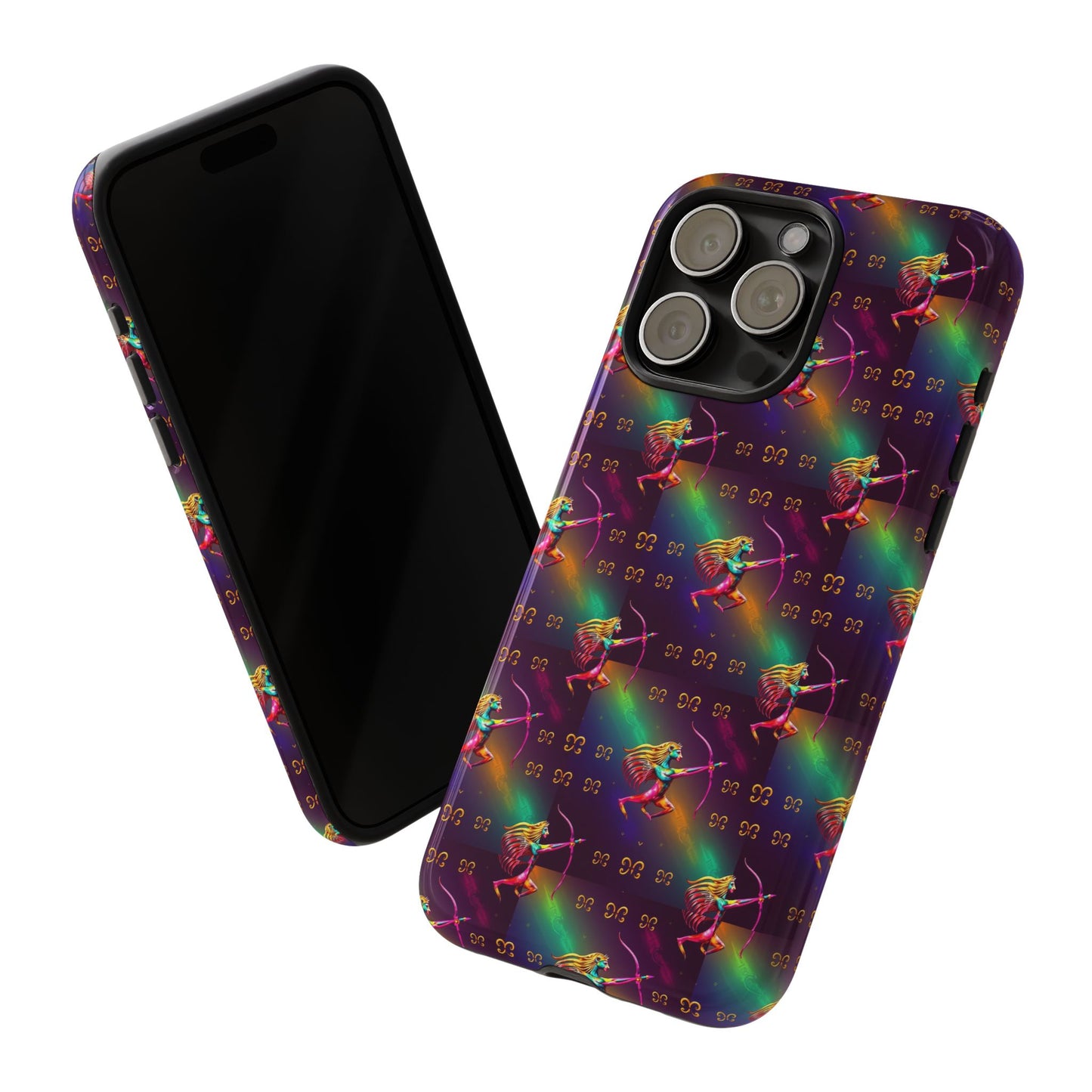 Tough Cases, Sagittarius, Zodiac v1, Metal Pattern