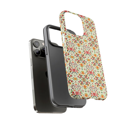 Tough Cases, Aries, Zodiac, Flower Pattern