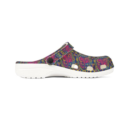 EVA Foam Rubber Shoes, (AOP), Capricorn, Zodiac, Pattern