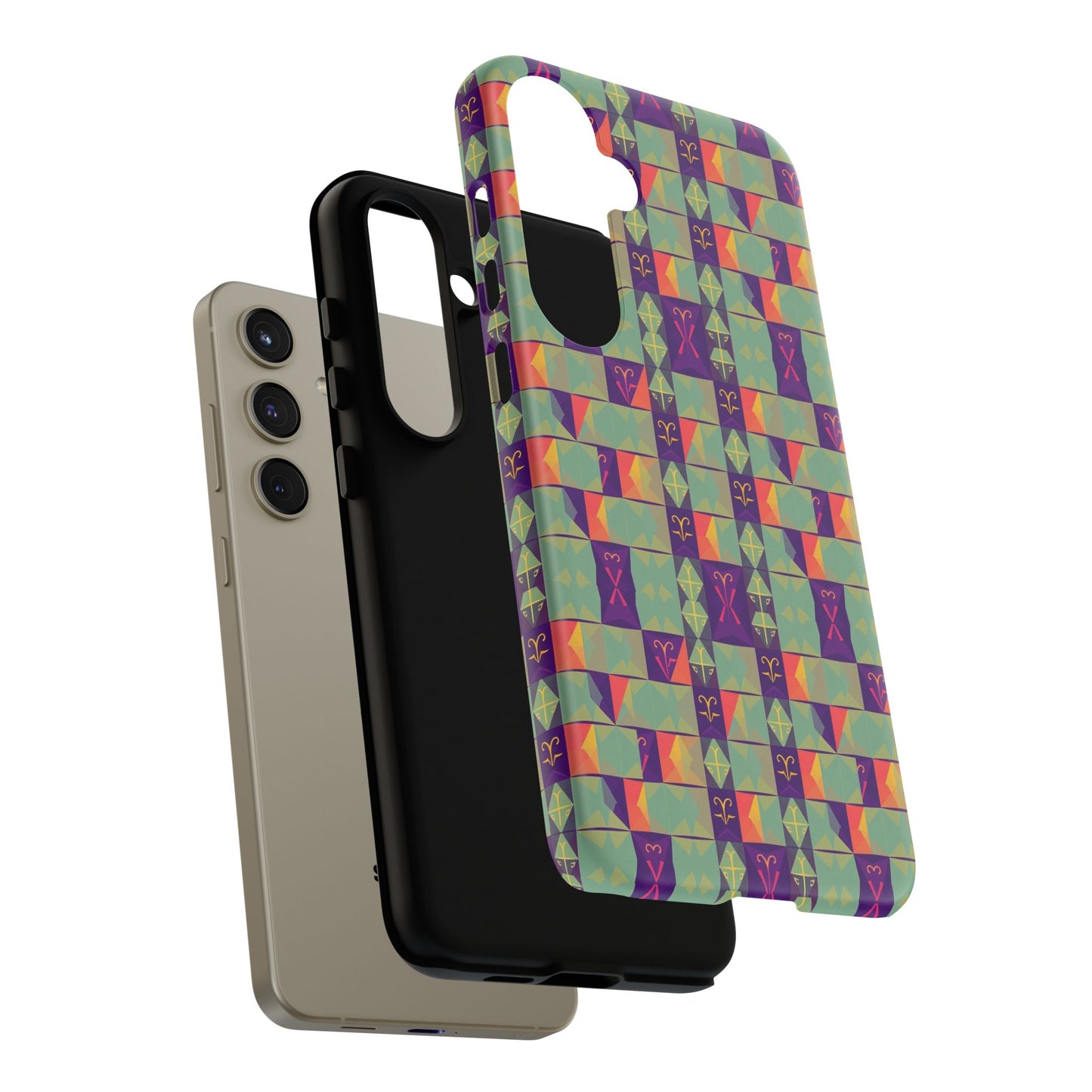 Tough Cases, Aquarius, Zodiac v2, Shape Pattern