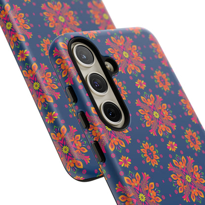 Tough Cases, Gemini, Zodiac v2, Flower Pattern