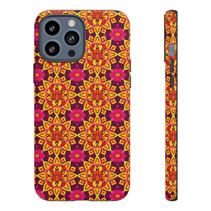 Tough Cases, Scorpio, Zodiac v1, Flower Pattern