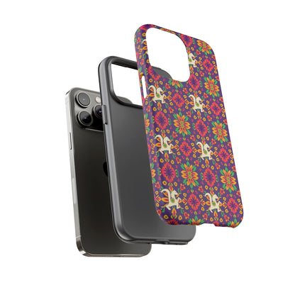 Tough Cases, Aquarius, Zodiac v1, Flower Pattern