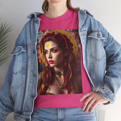 Unisex Heavy Cotton T-Shirt, Sagittarius, Zodiac, Sexy Art