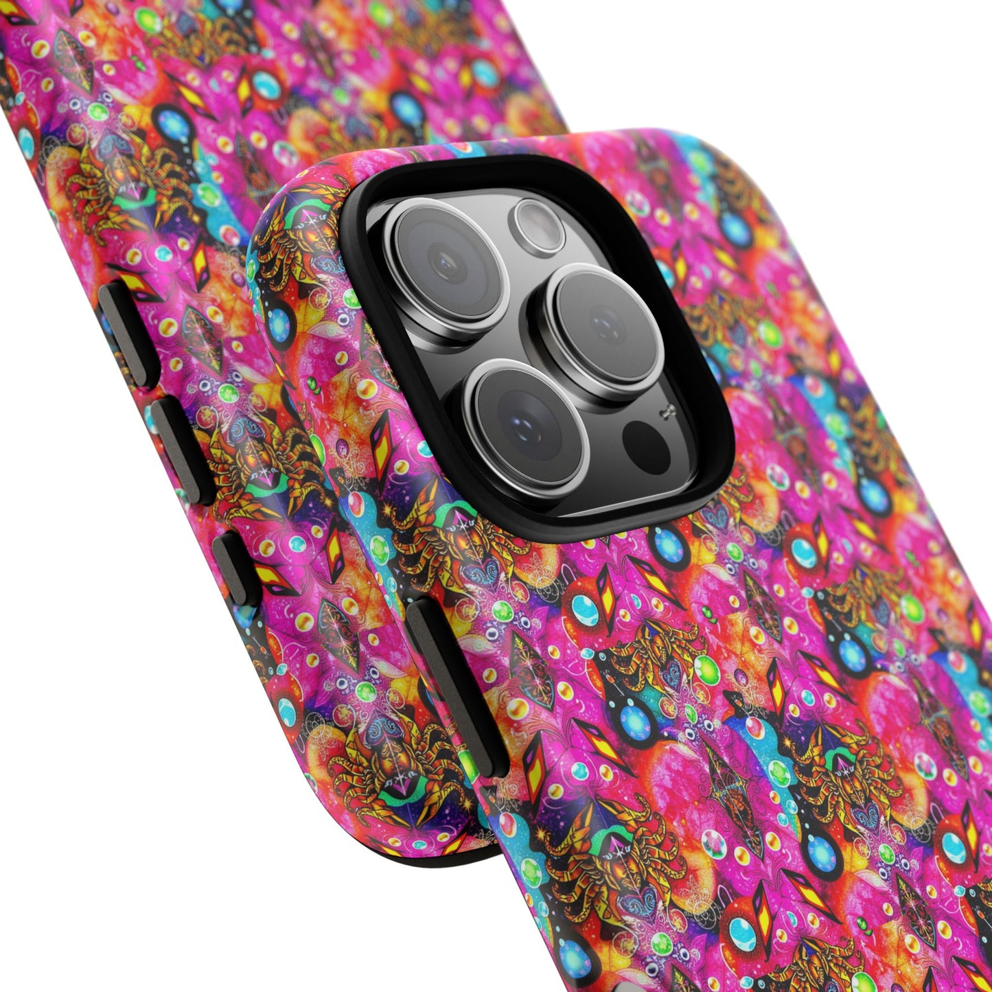 Tough Cases, Scorpio, Zodiac v1, Bubble Pattern
