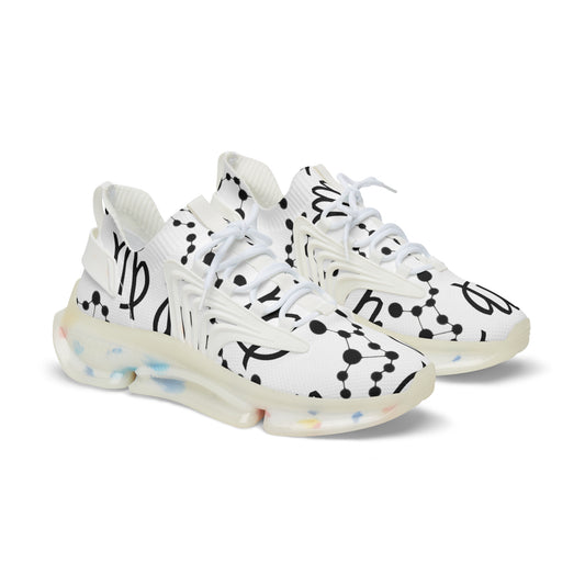 Men's Mesh Sneakers, Virgo Zodiac Sign, all over print