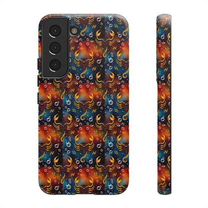 Tough Cases, Scorpio, Zodiac v2, Bubble Pattern