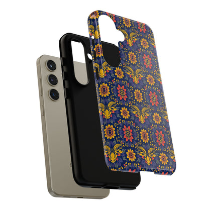 Tough Cases, Taurus, Zodiac v3, Flower Pattern