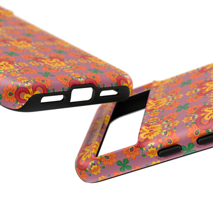 Tough Cases, Aries, Zodiac v1, Flower Pattern