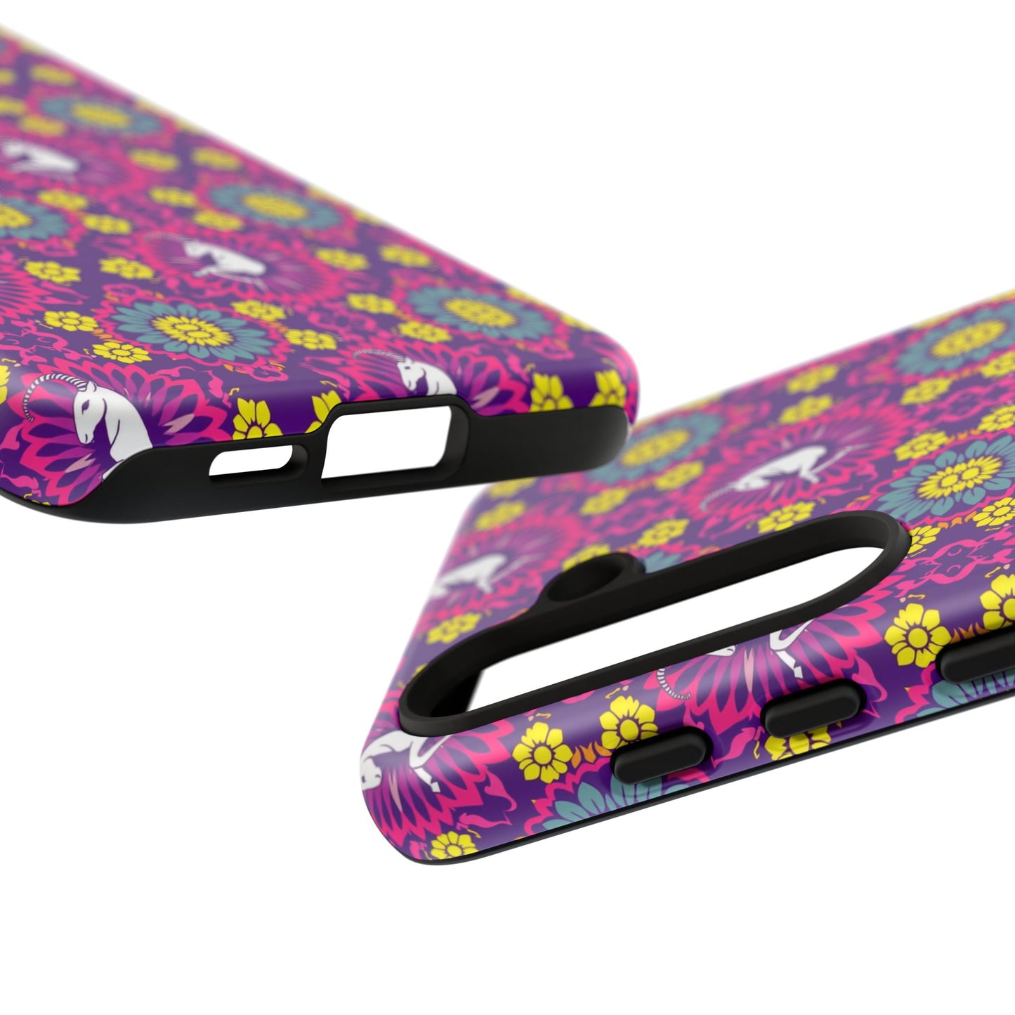 Tough Cases, Capricorn, Zodiac, Flower Pattern