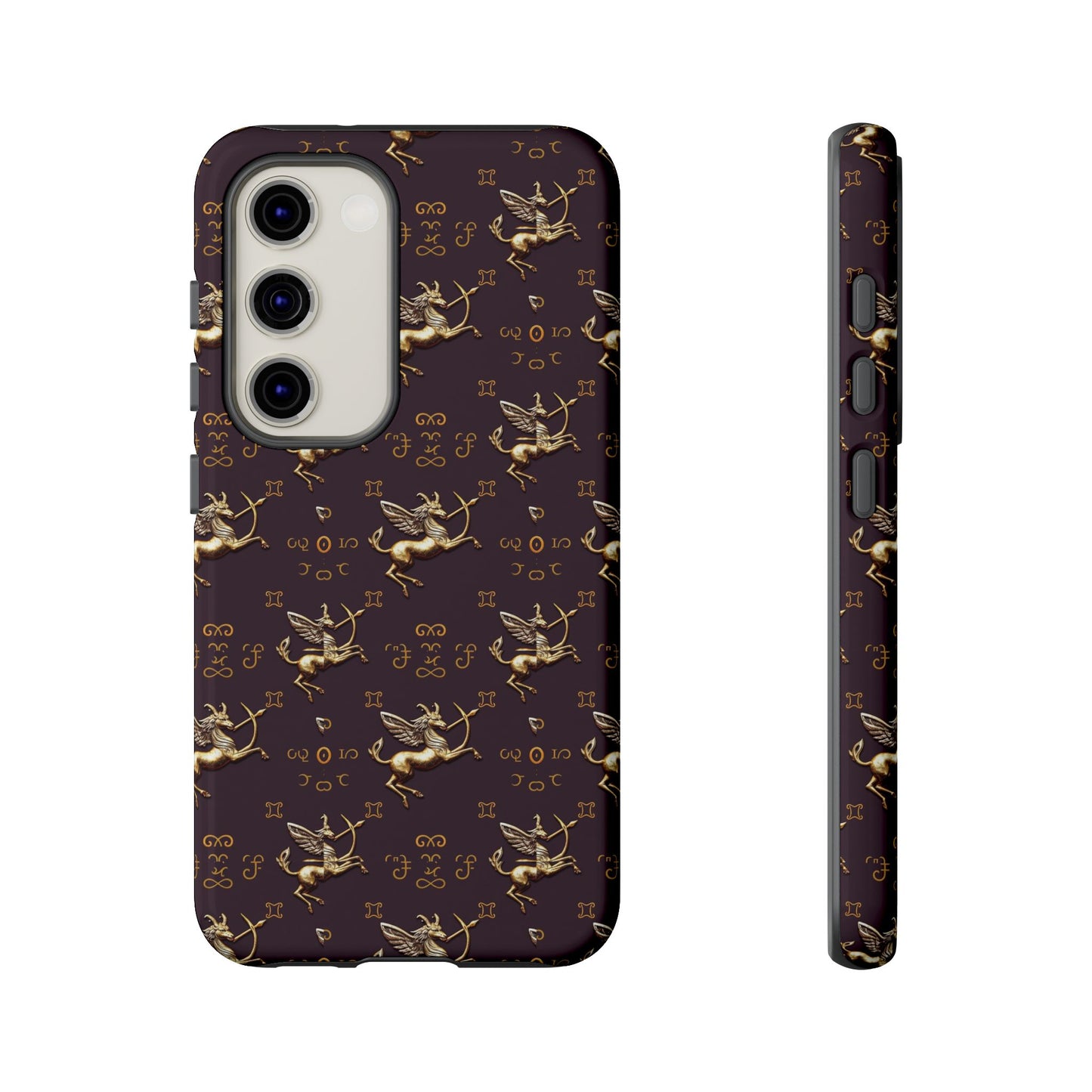 Tough Cases, Sagittarius, Zodiac v3, Metal Pattern