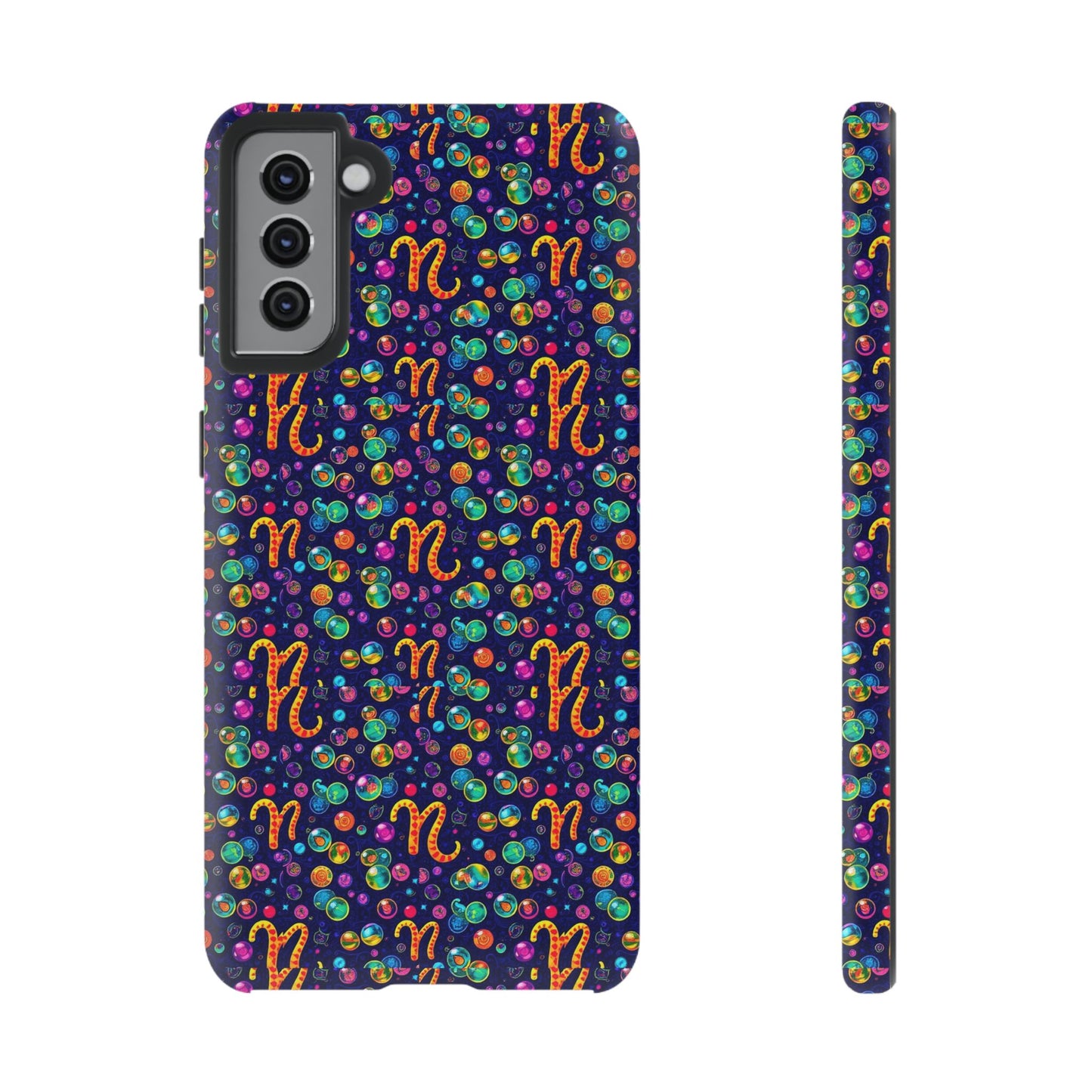Tough Cases, Aquarius, Zodiac, Bubble Pattern