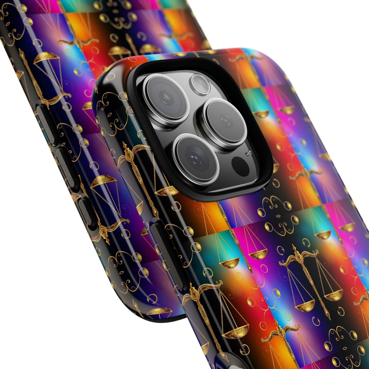 Tough Cases, Libra, Zodiac v1, Metal Pattern