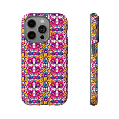 Tough Cases, Scorpio, Zodiac v2, Flower Pattern
