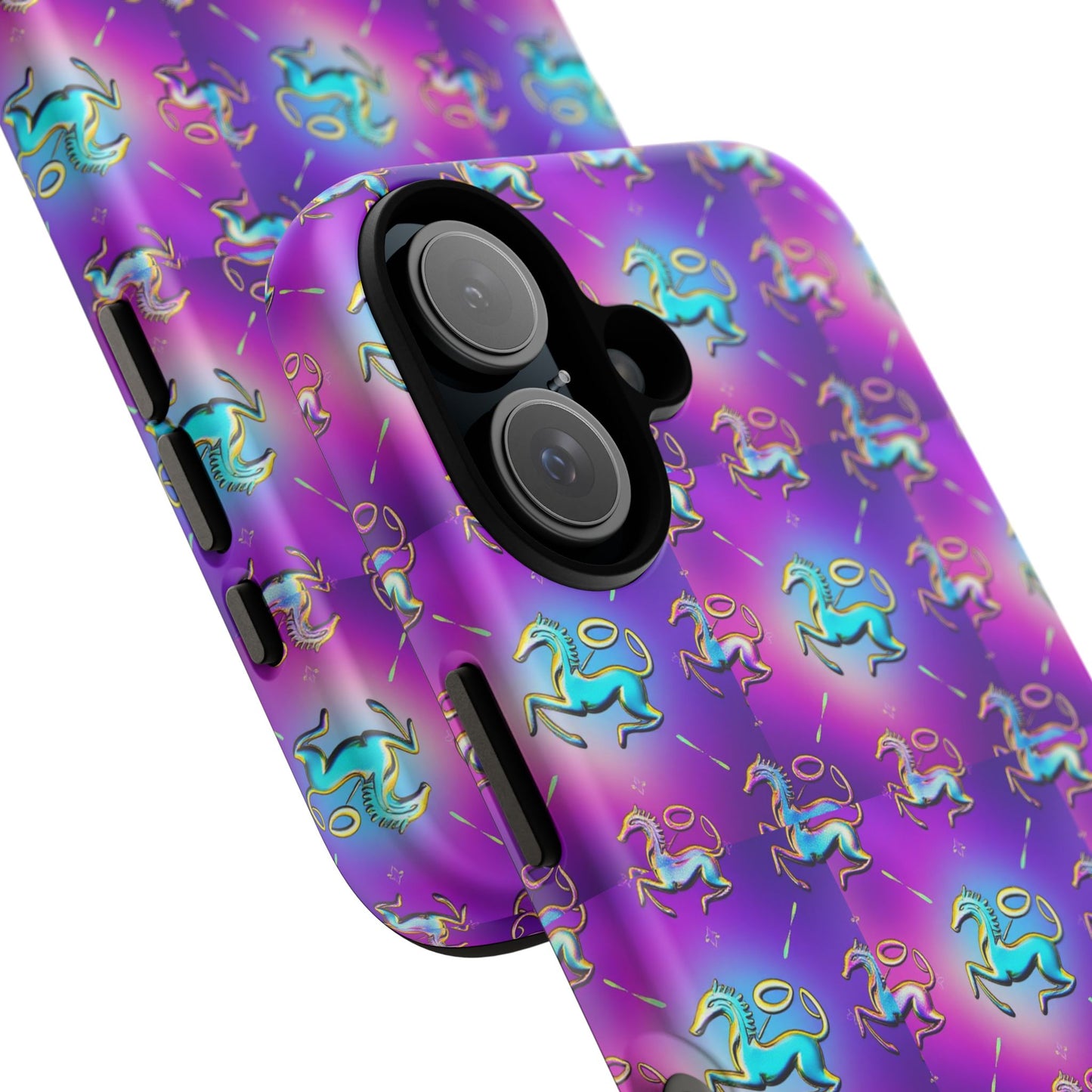 Tough Cases, Aquarius, Zodiac, Metal Pattern