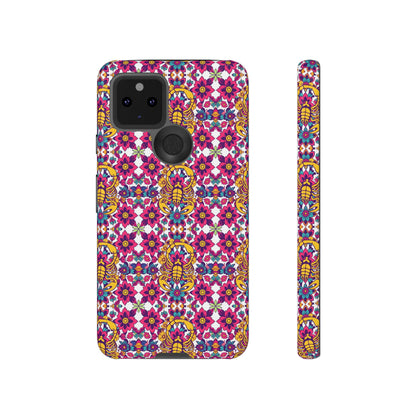 Tough Cases, Scorpio, Zodiac v2, Flower Pattern