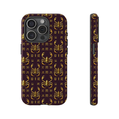 Tough Cases, Scorpio, Zodiac v2, Metal Pattern