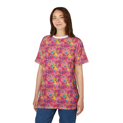 Unisex Cut & Sew T-Shirt, AOP, Virgo, Zodiac, Pattern