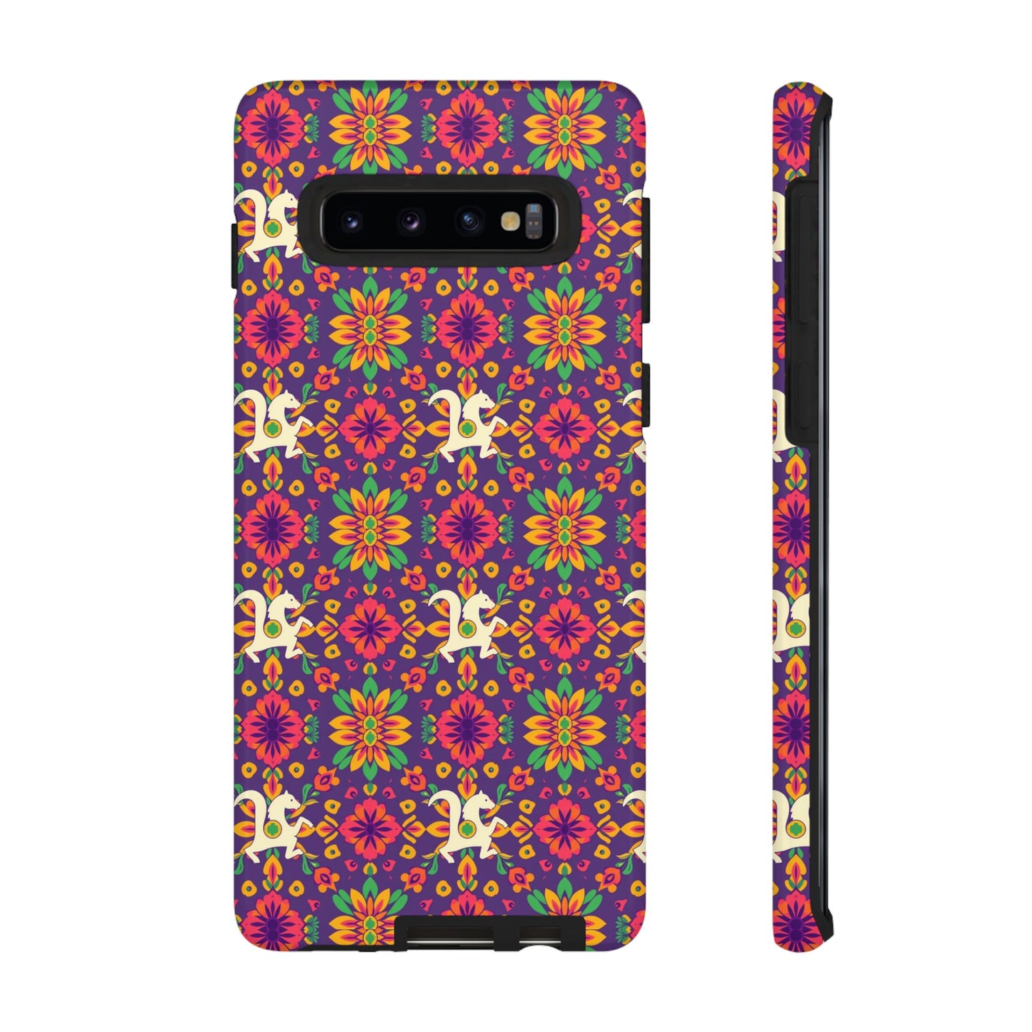Tough Cases, Aquarius, Zodiac v1, Flower Pattern