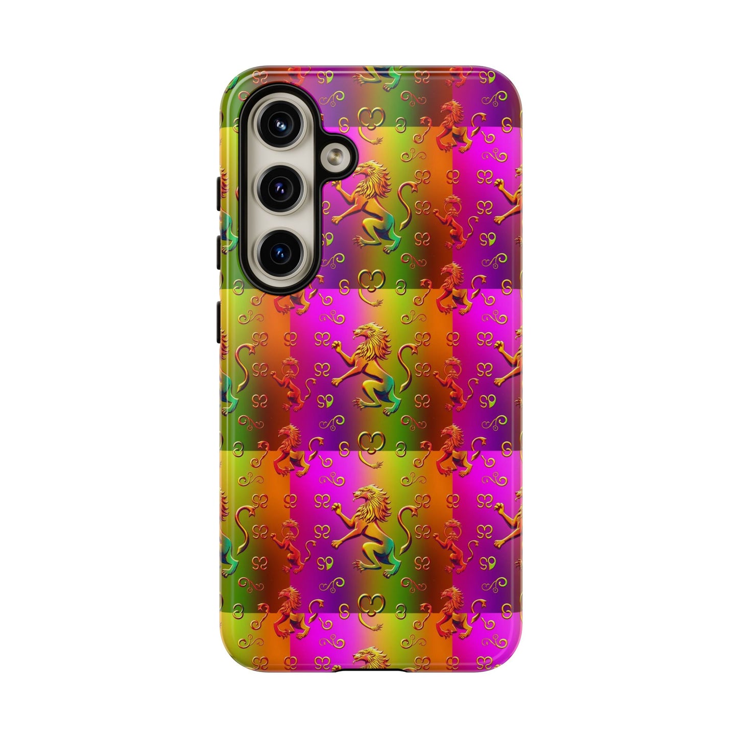 Tough Cases, Leo, Zodiac v1, Metal Pattern