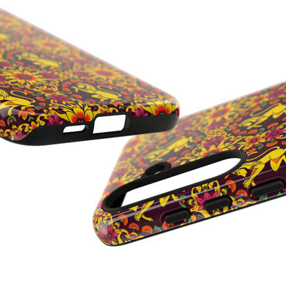 Tough Cases, Virgo, Zodiac v1, Flower Pattern
