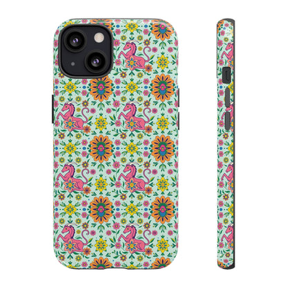 Tough Cases, Aquarius, Zodiac, Flower Pattern
