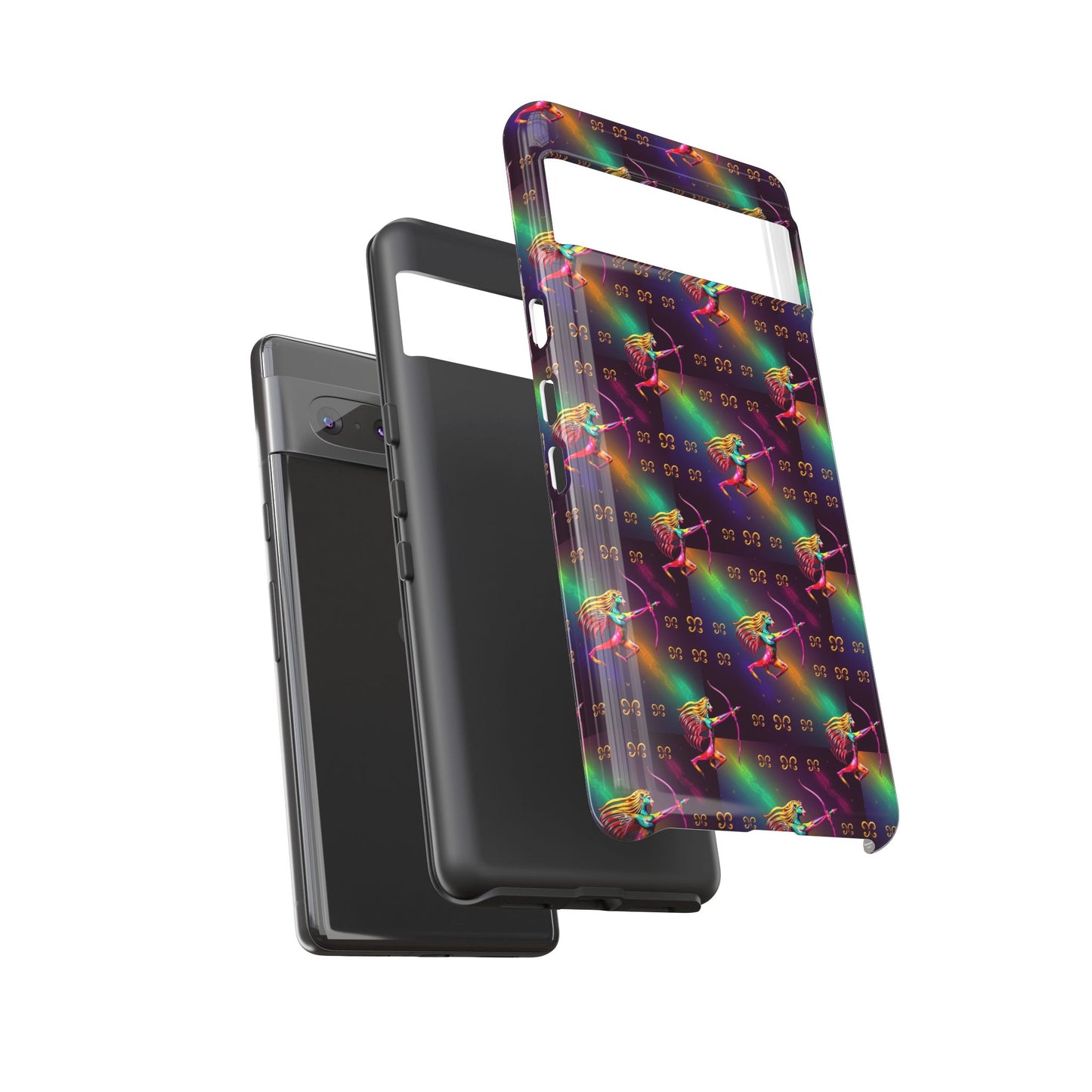 Tough Cases, Sagittarius, Zodiac v1, Metal Pattern