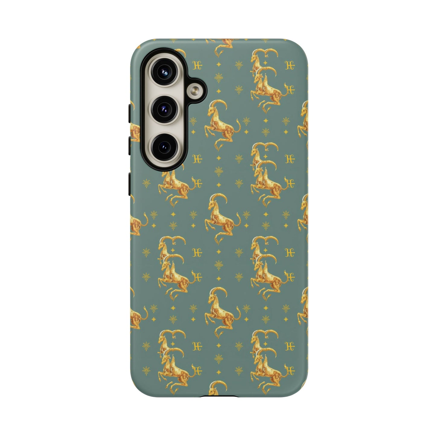 Tough Cases, Capricorn, Zodiac v1, Metal Pattern
