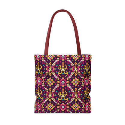 Tote Bag (AOP), Capricorn, Zodiac, Jewel Pattern