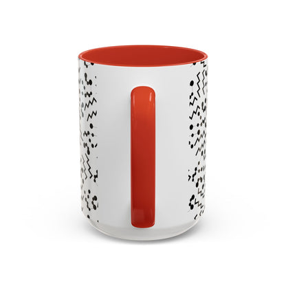 Accent Coffee Mug with the Aquarius sign (11, 15oz)