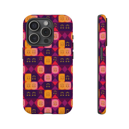 Tough Cases, Libra, Zodiac v1, Shape Pattern