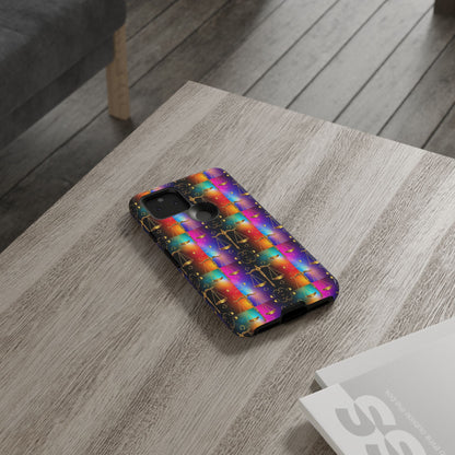 Tough Cases, Libra, Zodiac v1, Metal Pattern
