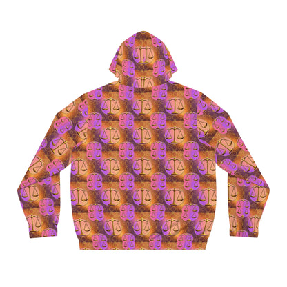 Full-Zip Hoodie (AOP), Libra, Zodiac v2, Pattern