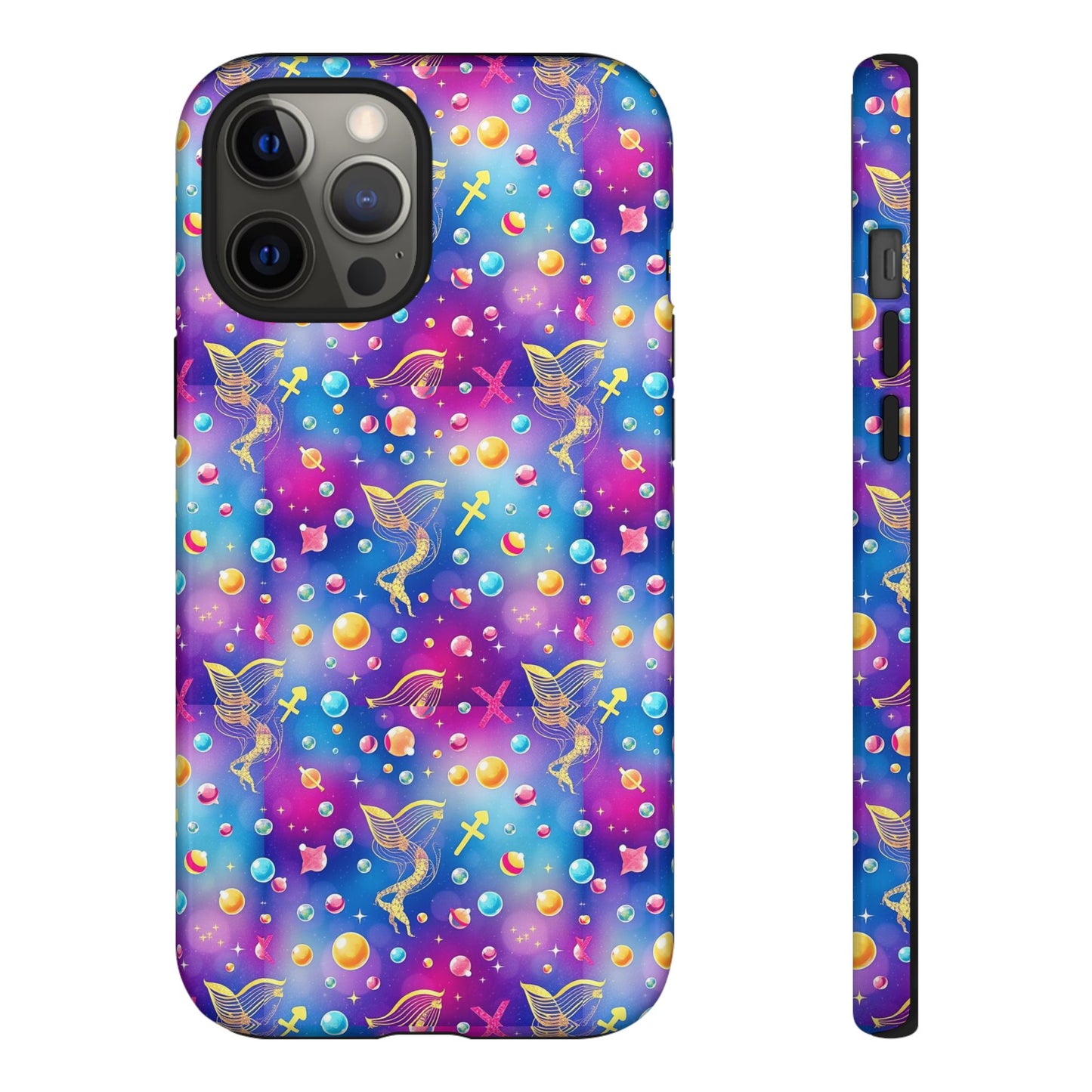 Tough Cases, Sagittarius, Zodiac v3, Bubble Pattern