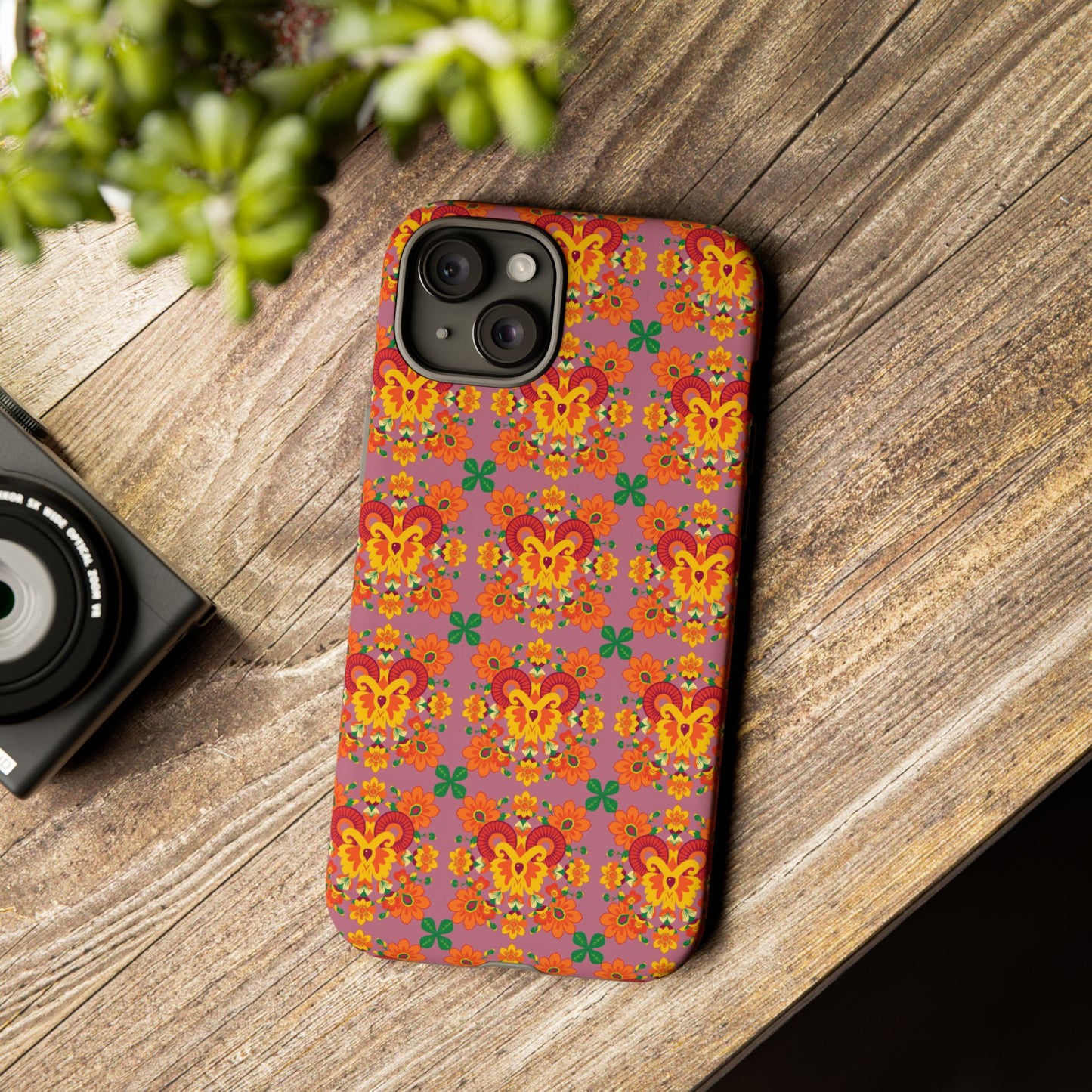 Tough Cases, Aries, Zodiac v1, Flower Pattern