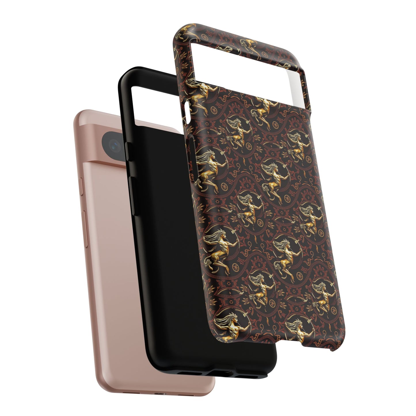 Tough Cases, Sagittarius, Zodiac, Metal Pattern