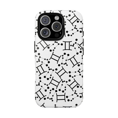 Tough Cases with the Gemini Zodiac sign for iPhone, Samsung Galaxy, and Google Pixel devices