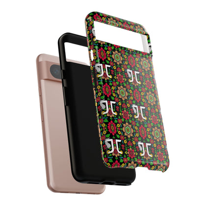 Tough Cases, Gemini, Zodiac v4, Flower Pattern