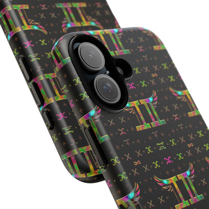 Tough Cases, Gemini, Zodiac v1, Metal Pattern