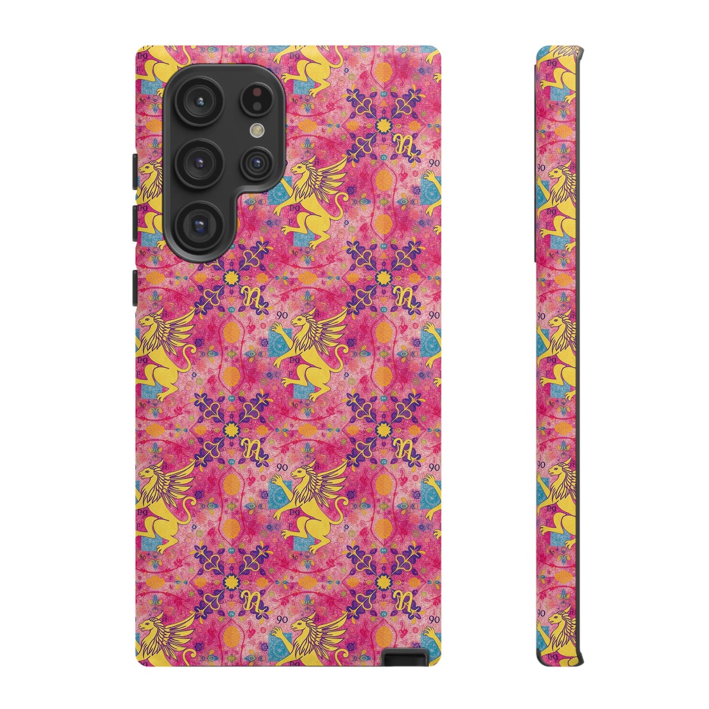Tough Cases, Virgo, Zodiac, Metal Pattern
