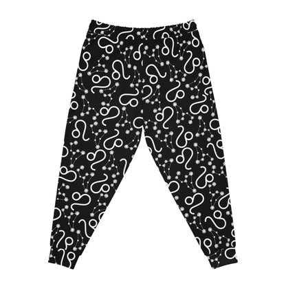 Athletic Joggers Leo Zodiac sign (AOP)