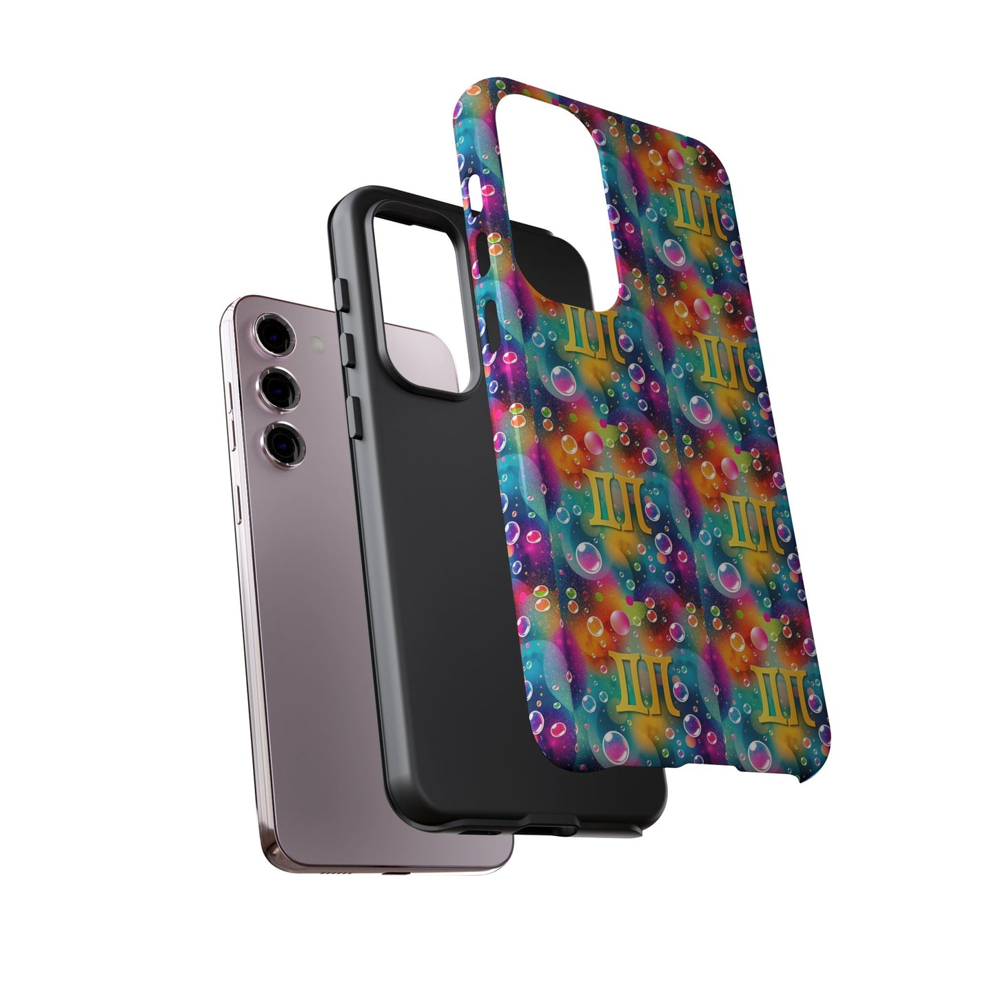 Tough Cases, Gemini, Zodiac v3, Bubble Pattern